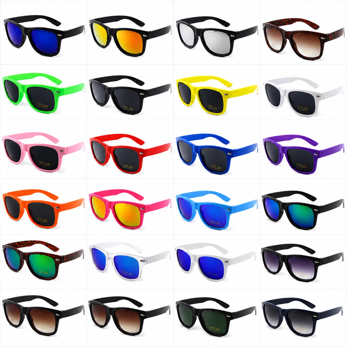 Kinder Sonnenbrille Mädchen Jungen Kinder verspiegelte Sonnenschirme UV400 Urlaub Mode Kind
