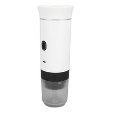 ?White Portable Coffee Maker Rechargeable Electric Handheld Car Coffee Machin
