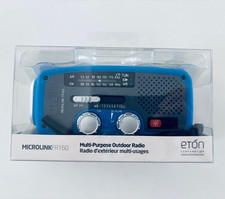 Eton Microlink FR160 Blue Emergency Radio Solar / Hand Crank AM FM NOAA - NIB