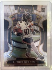 2025 Panini Select - Concourse Luther Burden #72 Silver Prizm (RC)