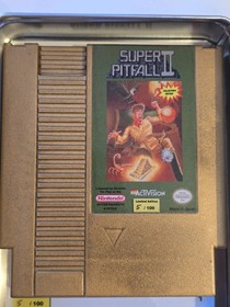Super Pitfall II 2 Limited Edition 5/100 Nintendo Nintendo Age NES
