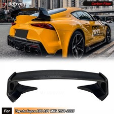 For Toyota Supra A90 A91 Mk5 2021-2025 Carbon Fiber St Style Wing Trunk Spoiler For Toyota Supra A90 A91 Mk5 2021-2025 Carbon Fiber St Style Wing Trunk Spoiler