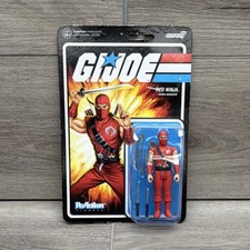 Super7 G.I. Joe Red Ninja ReAction Figures Action Figure Boxed 2021