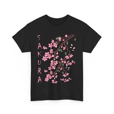 Sakura Trees T-Shirt, Cherry Blossom Japanese Culture Lovers Women Men Shirt