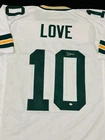 Jordan Love Green Bay Packers Signed Football Jersey COA