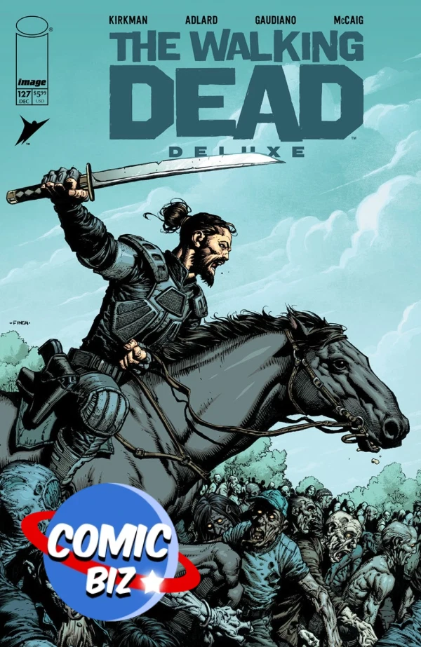 WALKING DEAD DELUXE #127 (2025) 1ST PRINTING MAIN COVER IMAGE COMICS