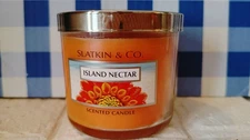 Slatkin & Co  Candle ISLAND NECTAR 4 OZ Made In USA New 