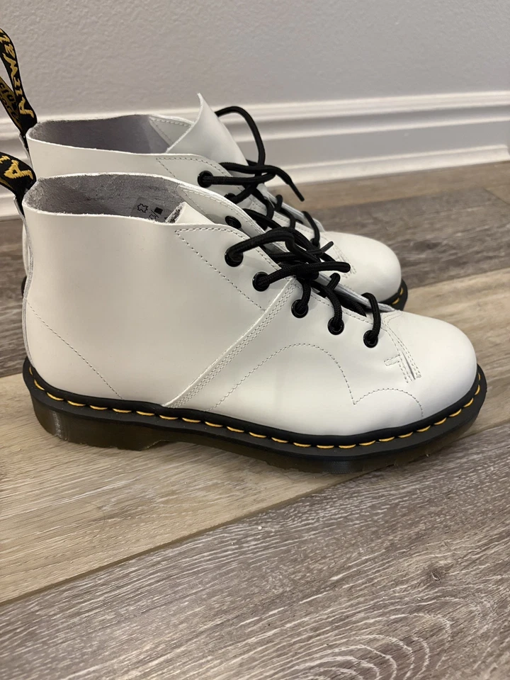 Botas Mono Dr. Martens Church Cuero Liso Talla EE. UU. Para Hombre 8 Para Mujer 9 Foto 4 de 4