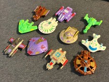 Lot of 11 Soma Star Rider spaceships 1990s Vintage Model Multicolor Toys