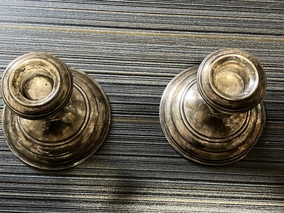 Par de velas de ley con peso Reed and Barton #20 Foto 4 de 4