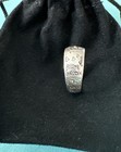 VINTAGE LA ROCKS STERLING SILVER FRIENDS ETERNAL B.F.F. ETCHED BAND RING SZ 6.5 — photo 6