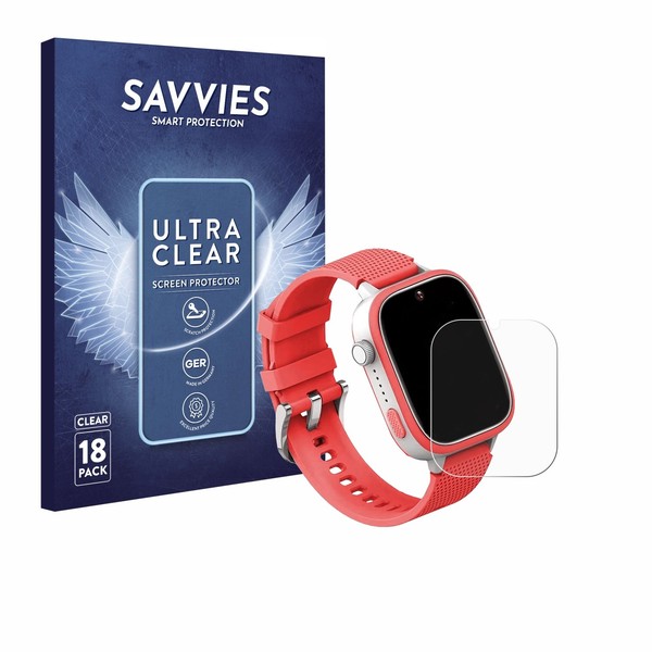 "18X Schutzfolie FüR Angeltech Kids Smartwatch Ultra 1.83\" Display Schutz Folie"-image
