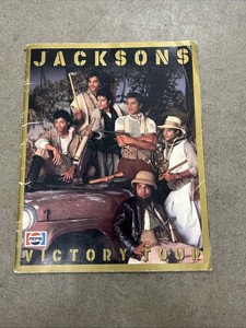 Jackson Victory Tour Program for sale | eBay