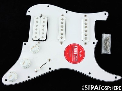 Fender Squier Affinity HSS Strat LOADED PICKGUARD, Stratocaster Guitar Prewired