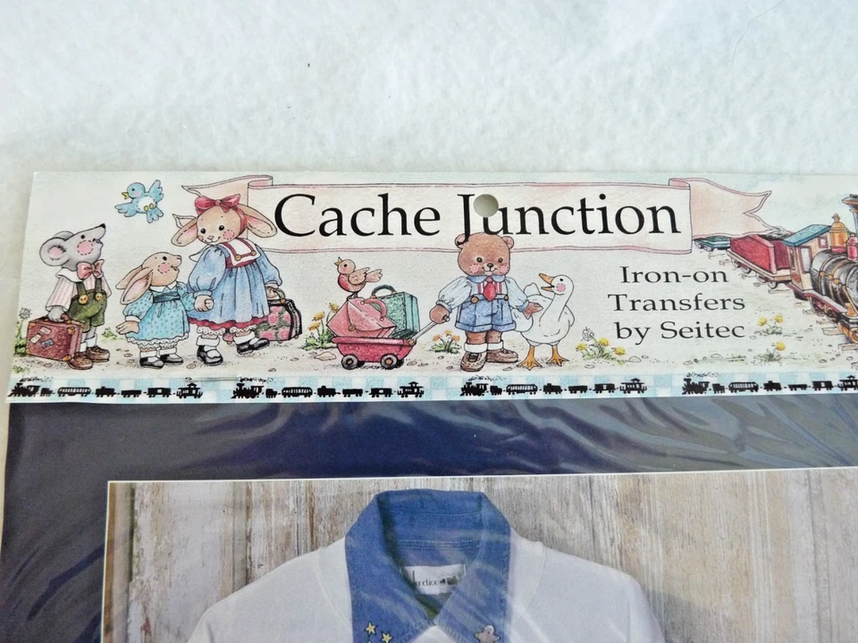 Cache Junction Iron-on Transfers Seasons Greetings 9-818 Santa Claus Christmas - Изображение 4 из 4