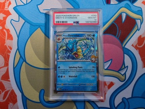 Misty's Gyarados - 2025 Destined Rivals #049 - PSA 10 💎