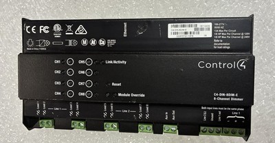 Control 4 C4-DIN-8DIM-E, 8 Channel Dimmer Module - PreOwned