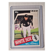 2015 Topps Archives Will Ferrell Rookie Insert Chicago White Sox #WF-7 1985