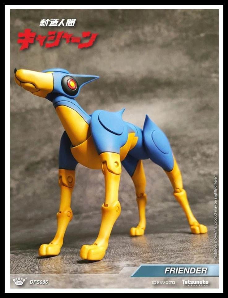 Pre-Order King Arts Diecast Figure Tatsunoko Series - Kyashan & Flender - Immagine 4 di 4