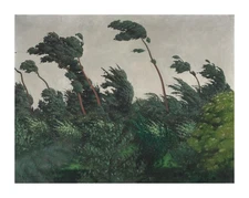 Félix Vallotton : The Wind : 1910 : Archival Art Print