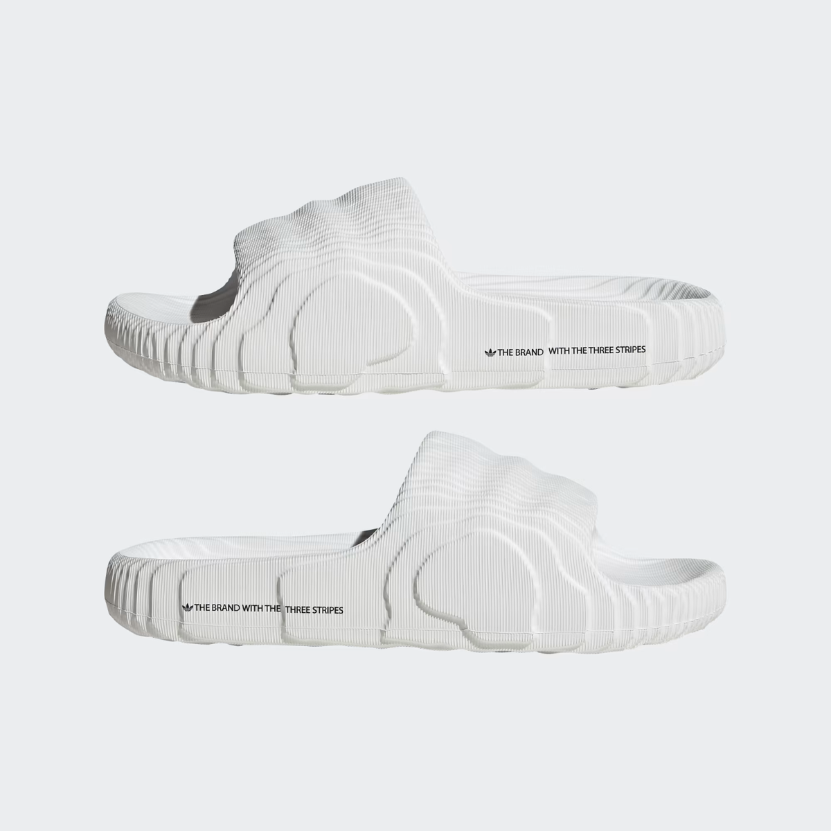 Adidas Adilette 22 Low Mens Casual Slide new White HQ4672 Men 7 / Women 8 adidas Originals Adilette 22 Slide Sandals HQ4672 Men main image 4