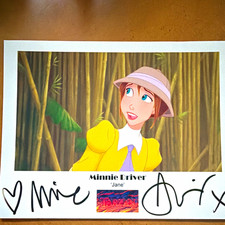 MINNIE DRIVER    Disney Tarzan Jane Porter Signed Autographed Photo - 