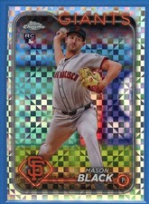 2024 Topps Chrome Update X-Fractor Parallel #USC121 Mason Black Giants Rookie RC