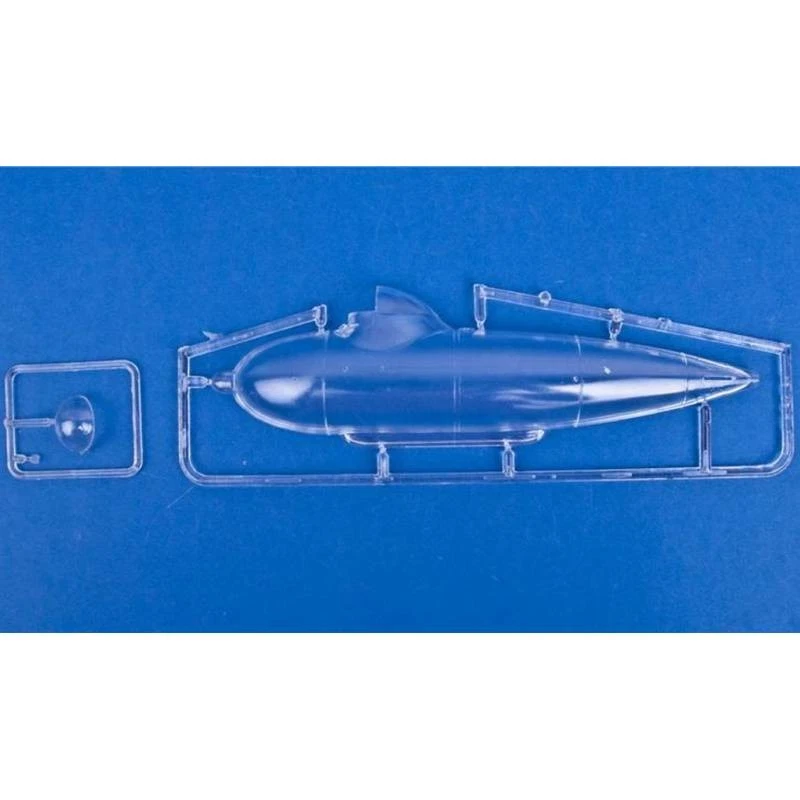 Modellino Sottomarino Tedesco Midget Delphin. Trasparente Plastica Edition Micro - Immagine 3 di 4