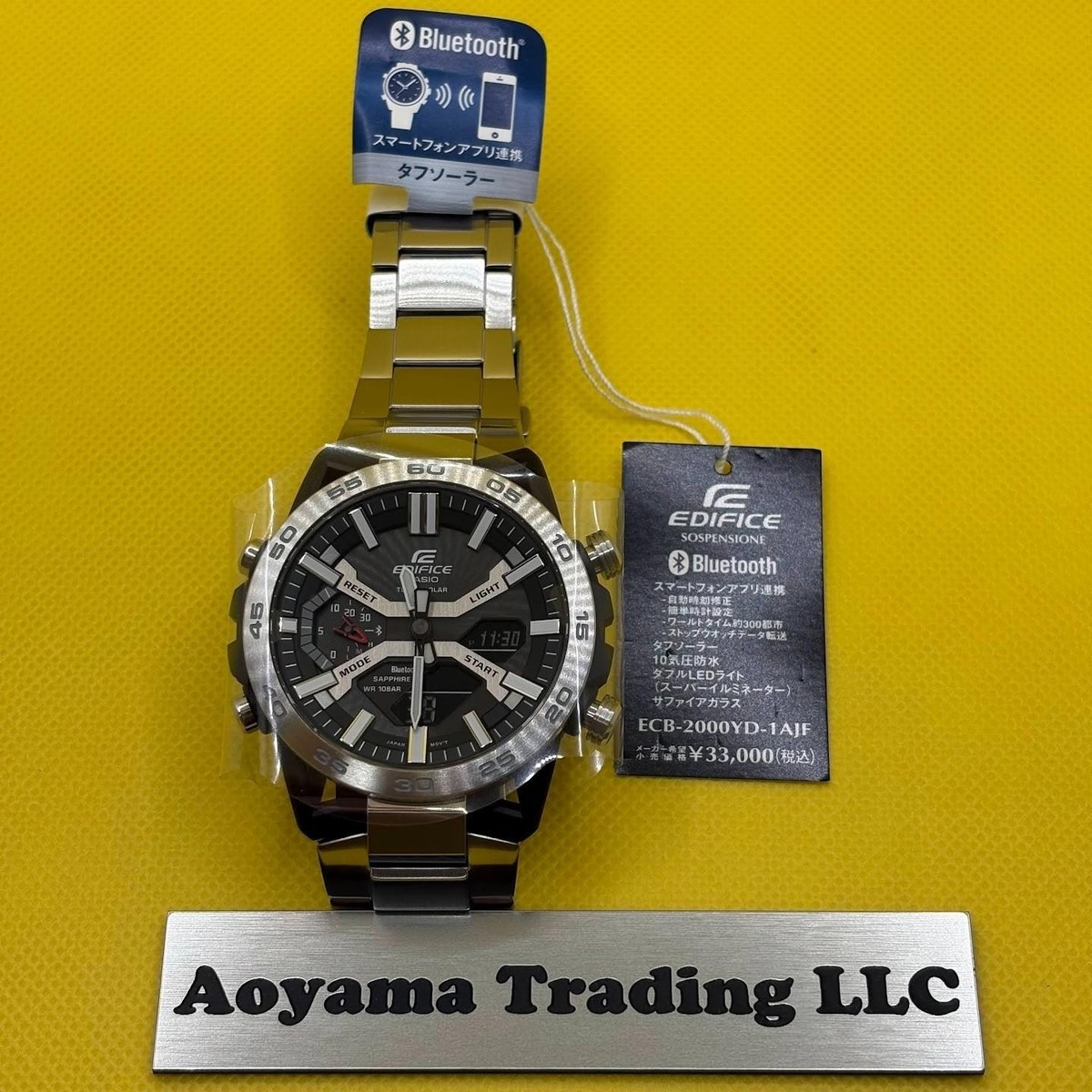 Casio Edifice Sospensione ECB-2000YD-1AJF Chronograph BT Solar Men