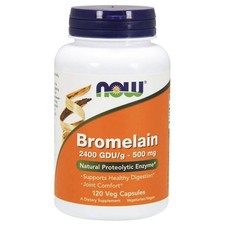 Now Foods Bromelain 500mg 120 Kapseln