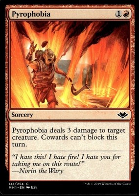 2019 Modern Horizons Pyrophobia Draft_Innovation/Common #141