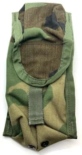SPEAR Safariland M-4  (5.56/.223) Single Ammo Pouch - Molle II - Woodland Camo