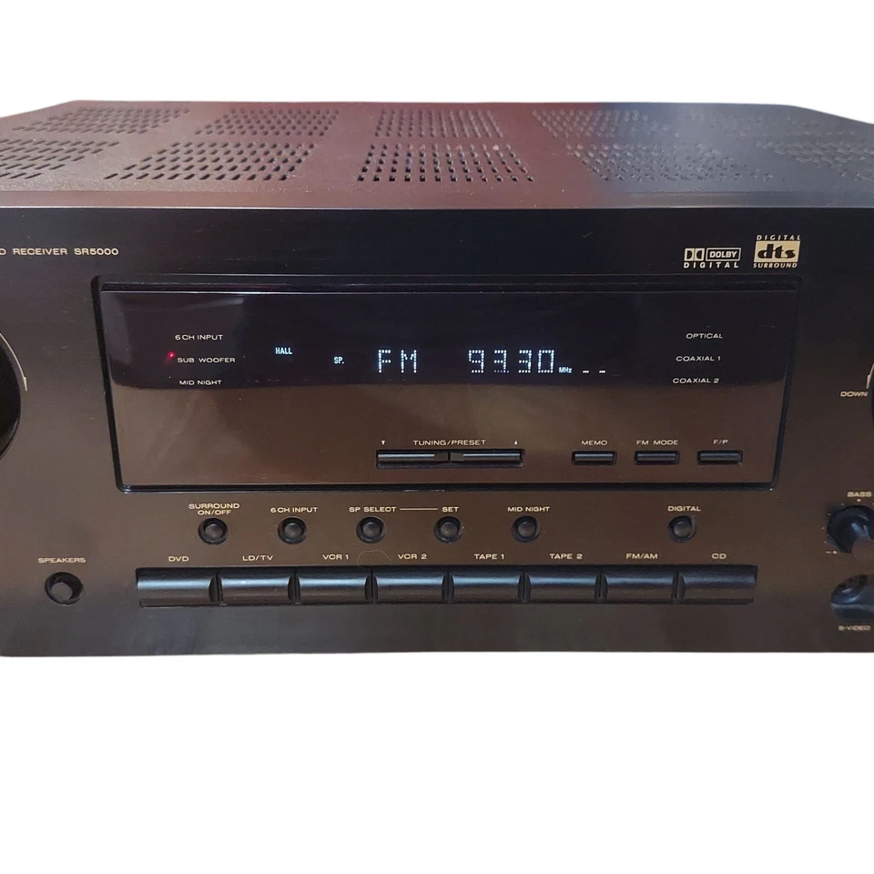 Marantz SR-5000 Stereo Receiver Audio/Video HiFi Surround Sound In Black/Tested  - Image 2 of 4
