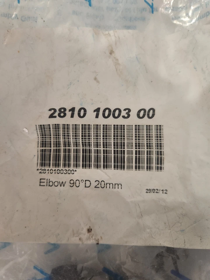 AIRNET 2810100300 PF Series 90 Degree Elbow  3/4" 20MM Air Comp Fitting - Image 4 of 4