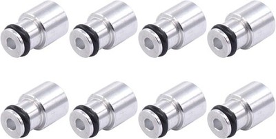  8Pcs Fuel Injector Spacer Adapter for Shorty Truck 4.8 5.3 6.0L to LS1 LS6 
