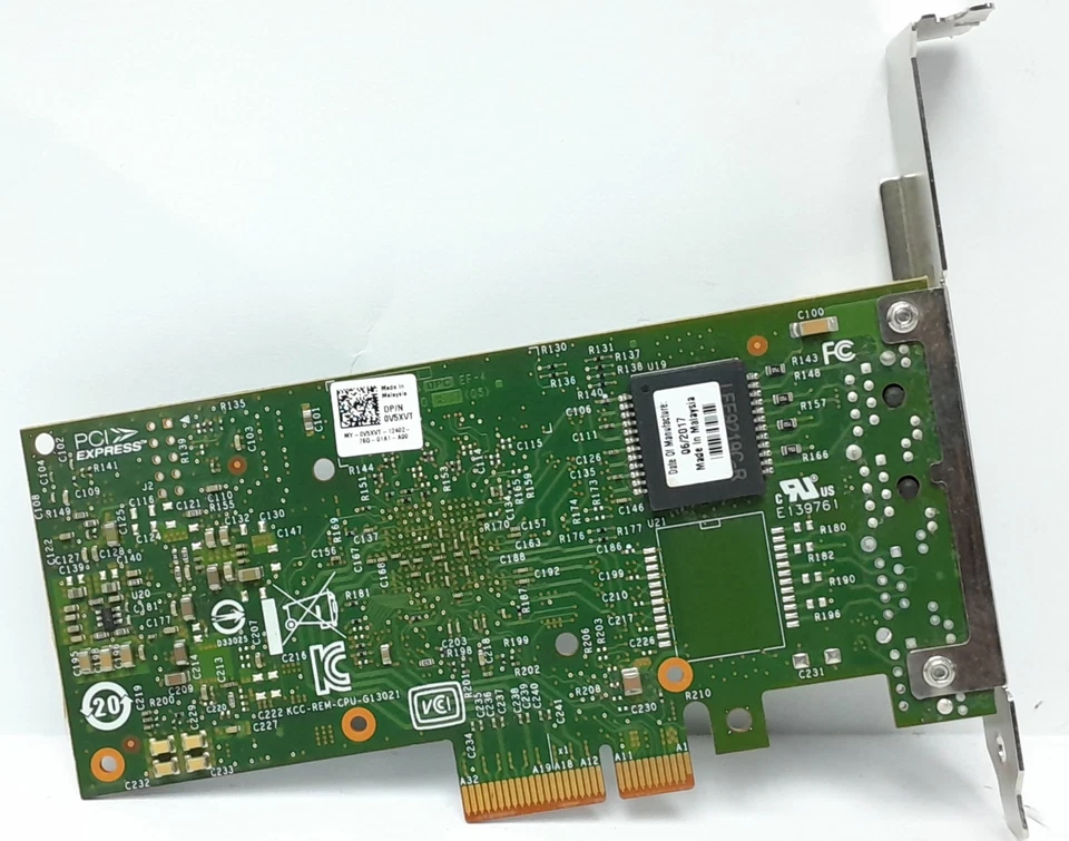 Intel PCIE Network Card 0V5XVT - Image 3 of 4