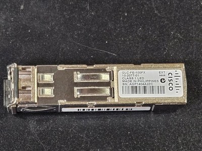 Cisco GLC-FE-100FX 10-2077-01 Mini-GIC Transceiver Module