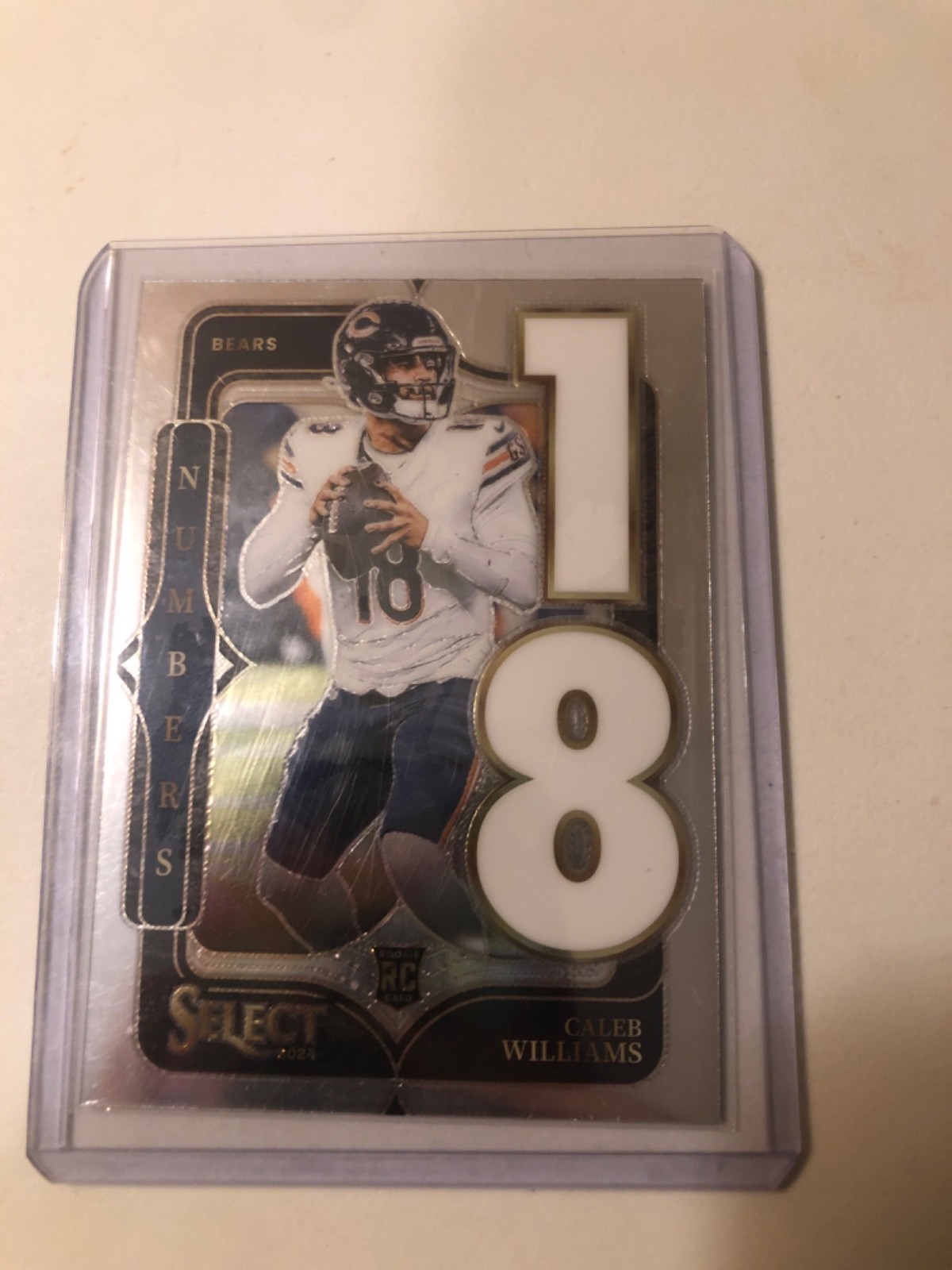 2024 Panini Select - Select Numbers Caleb Williams #19 (RC)