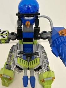 Lego Power Miners Magma Mech 8189 100% Complete W/ Manual W/minifigures