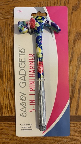 Sassy Gadgets Hammer 5 In 1 Screwdriver flowers - Picture 1 of 4