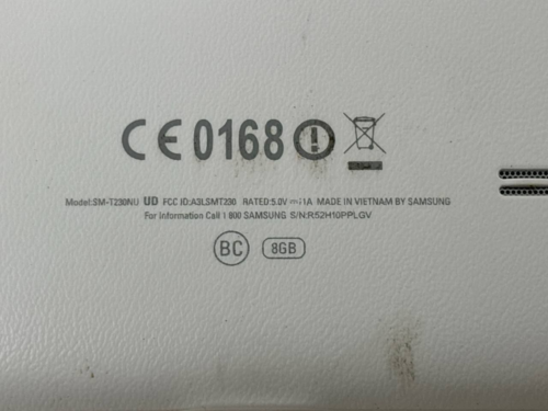 Samsung Galaxy Tab 4 SM-T230NU Tablet 7" 3MP Used 8GB White READ Untested AS IS - Picture 6 of 13