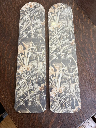 New 4 Ceiling Fan BLADES~2 Patterns Reversible~Realtree Hardwoods And Advantage