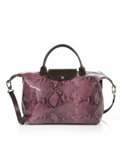 longchamp python bag