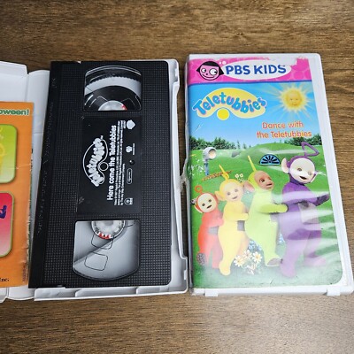 Teletubbies VHS Lot Of 2 Dance With Me & Here Come The Teletubbies  BBC