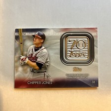 2021 Topps - Topps 70th Anniversary Manufactured Logo Patches #70LP-CJ