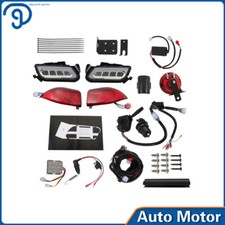 Led Light Kit W Rgb Daytime Running Light For Club Car Golf Carts 2018-up Tempo