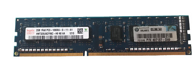 Hynix 2GB Desktop RAM 1Rx8 PC3-10600U-9-10-A0 HMT325U6CFR8C-H9