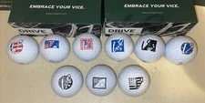 Vice Logo Golf Balls “ Ryder Cup” Tribute Limited Edition ALL 9 Designs All NEW