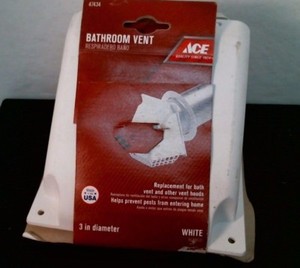 ACE 47434 Bathroom 3" Replacement Vent, White, FREE SHIPPING 82901089544 | eBay