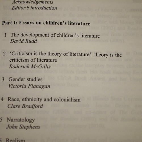 * Author's Own Copy * David Rudd Routledge Companion to Children's Literature - Imagen 5 de 7